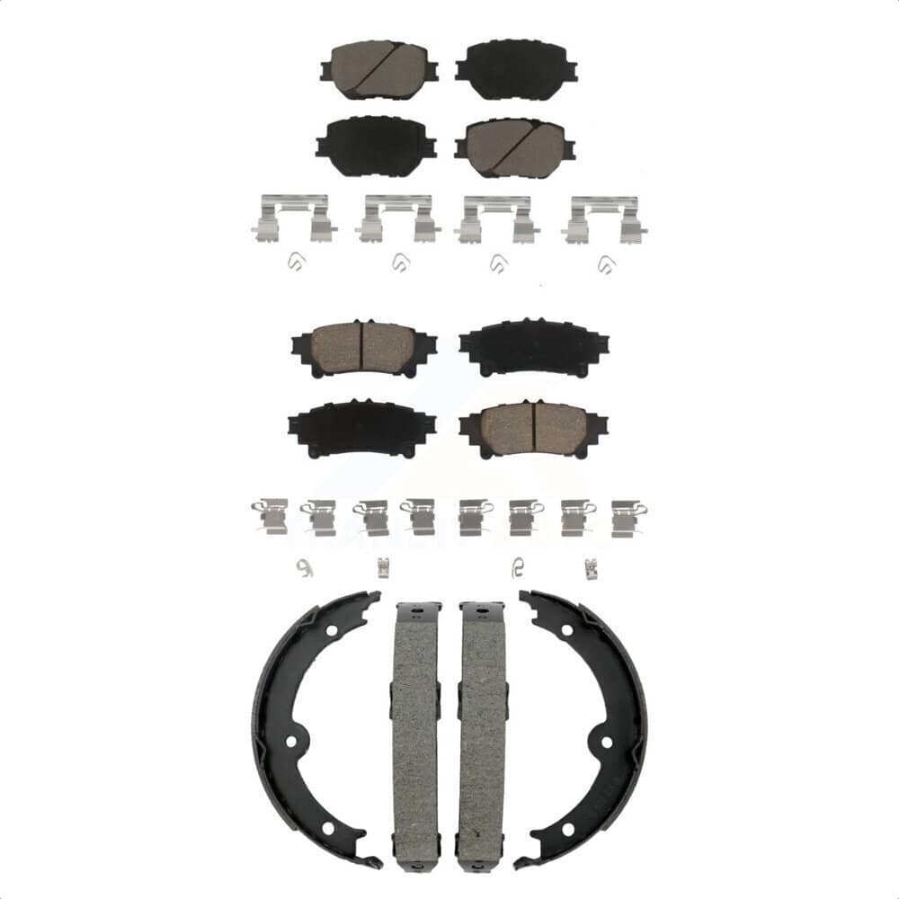 Transit Auto - KCN-100839 - Front and Rear Disc Brake Pad Kits
