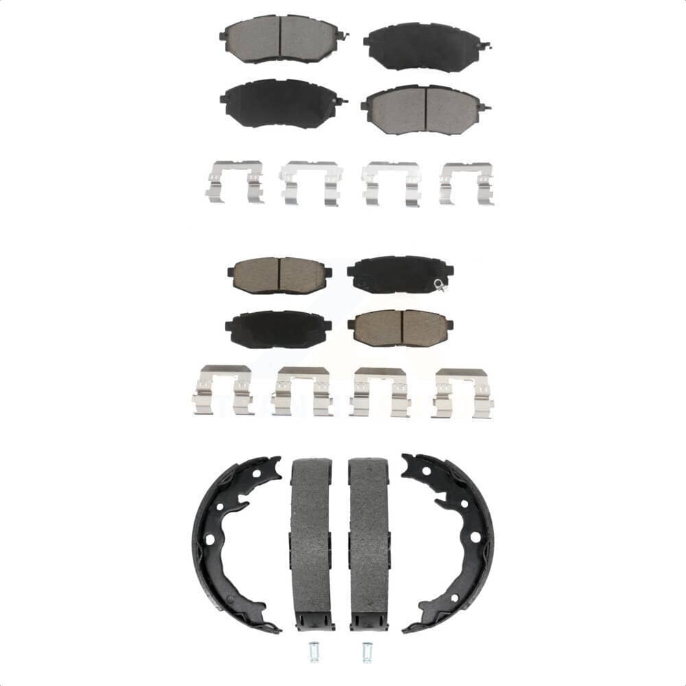Transit Auto - KCN-100863 - Front and Rear Disc Brake Pad Kits