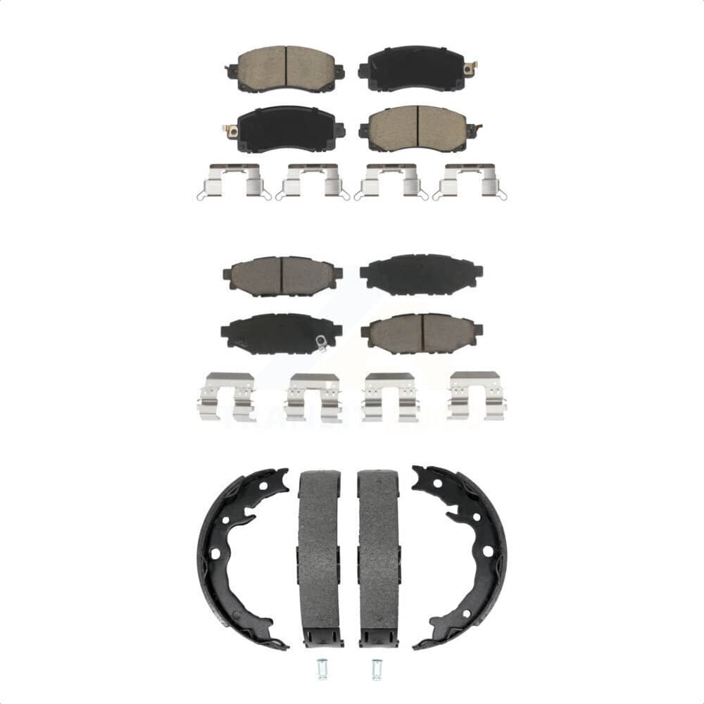 Transit Auto - KCN-100864 - Front and Rear Disc Brake Pad Kits