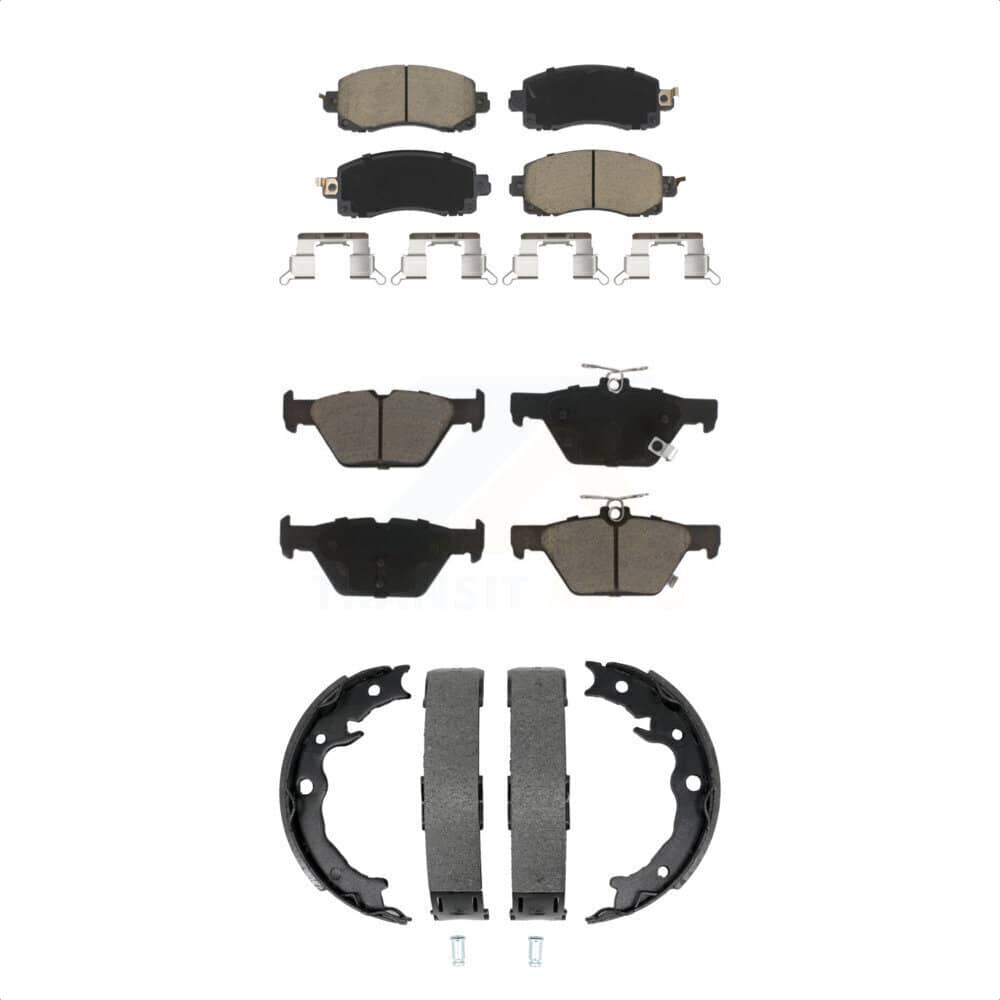 Transit Auto - KCN-100865 - Front and Rear Disc Brake Pad Kits