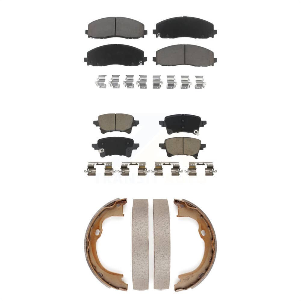 Transit Auto - KCN-100867 - Front and Rear Disc Brake Pad Kits