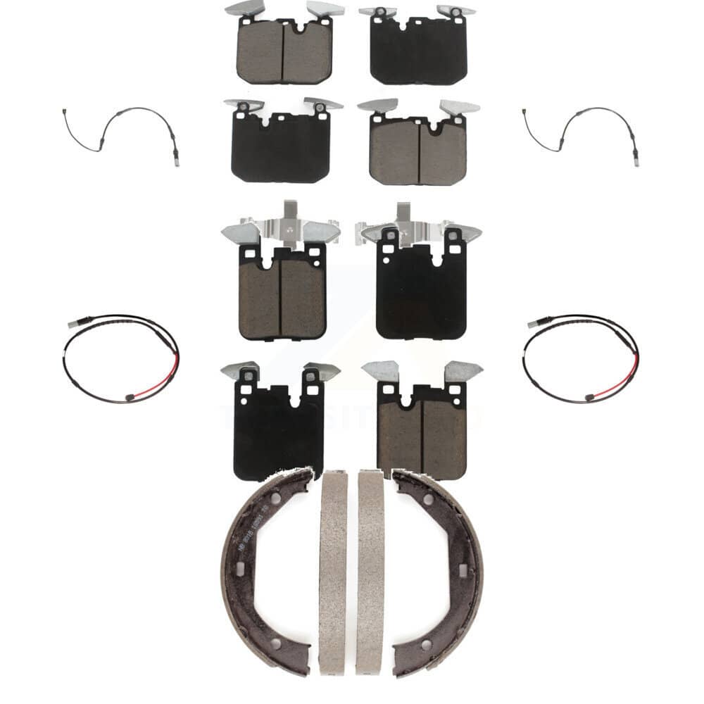 CMX - KCW-100420 - Front and Rear Disc Brake Pad Kits