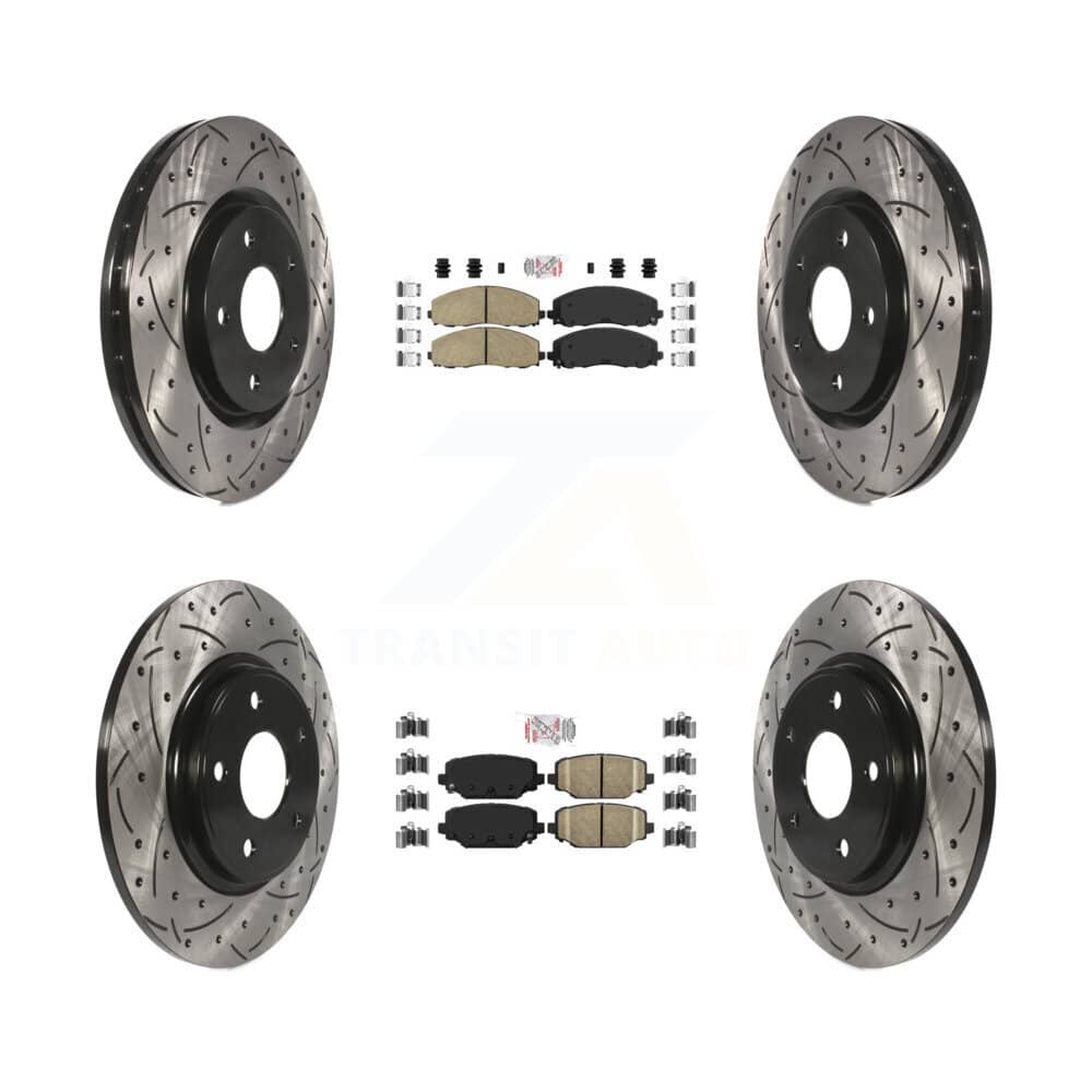 Transit Auto - KDA-100555 - Front and Rear Disc Brake Kits
