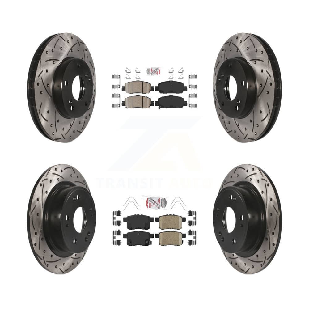 Transit Auto - KDA-100567 - Front and Rear Disc Brake Kits