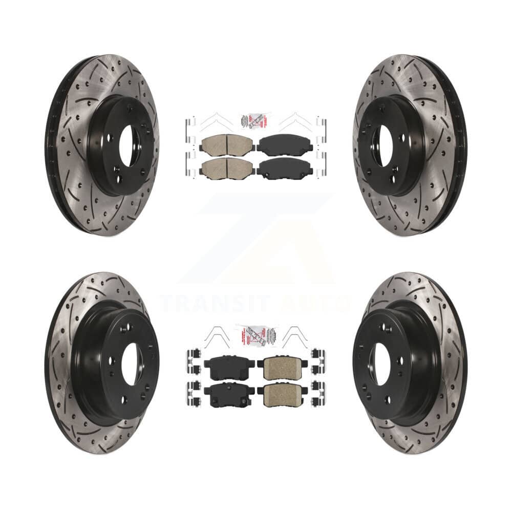 Transit Auto - KDA-100569 - Front and Rear Disc Brake Kits