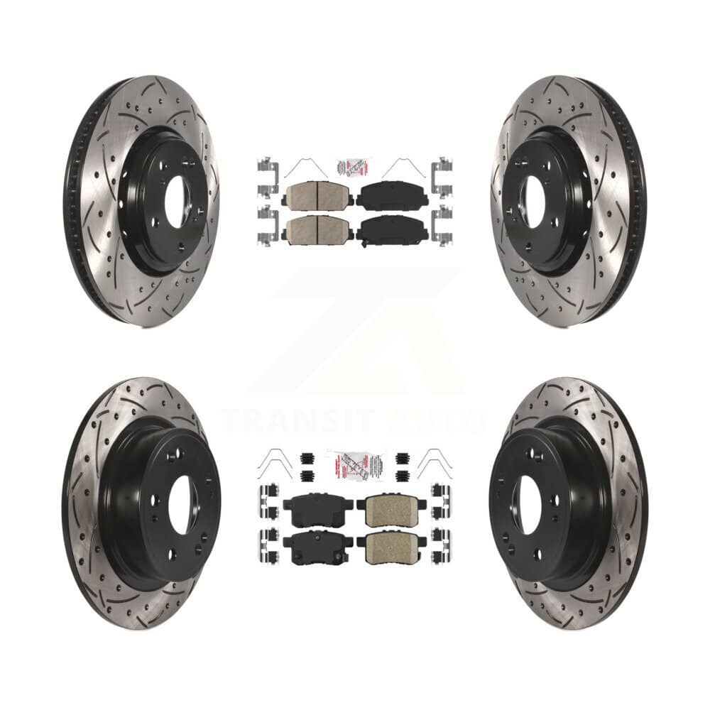 Transit Auto - KDA-100572 - Front and Rear Disc Brake Kits