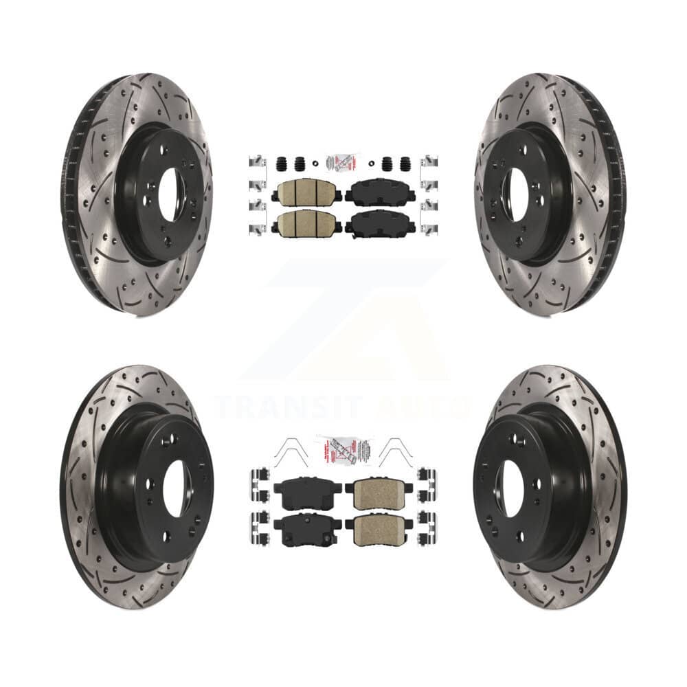 Transit Auto - KDA-100581 - Front and Rear Disc Brake Kits