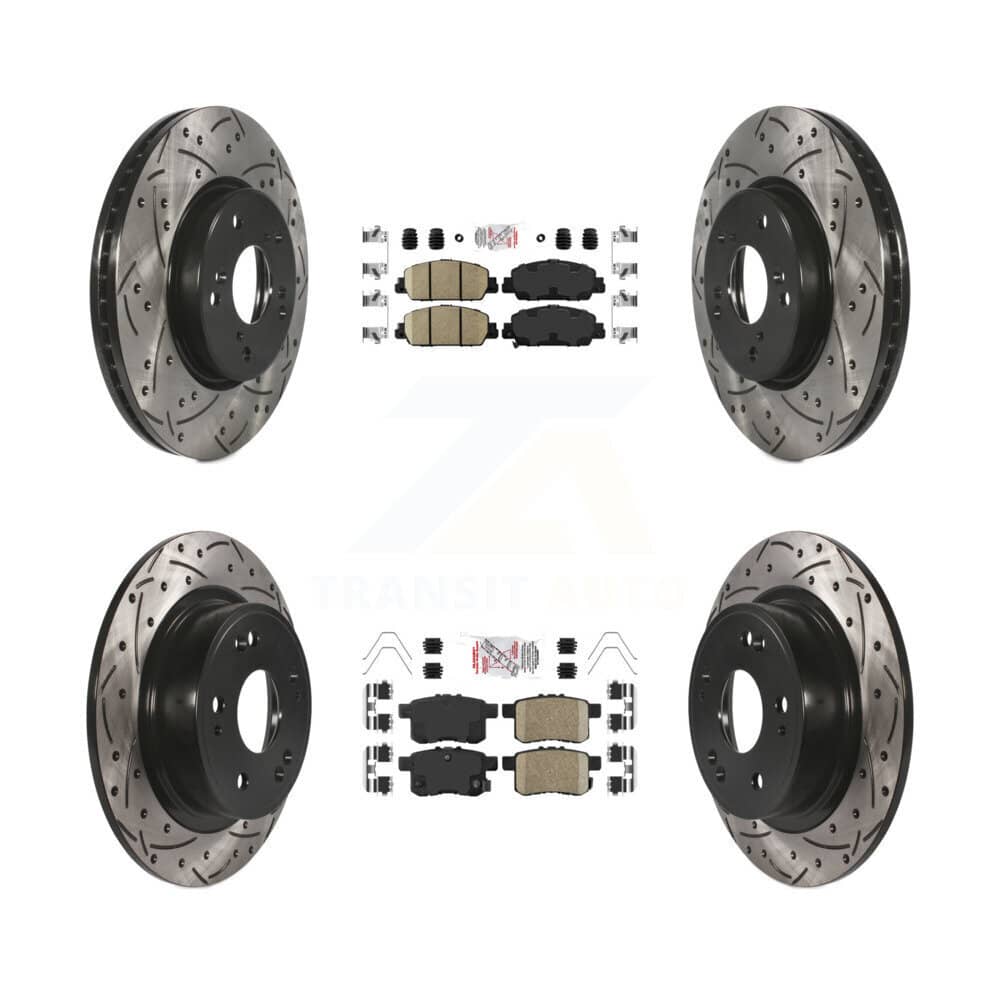 Transit Auto - KDA-100582 - Front and Rear Disc Brake Kits
