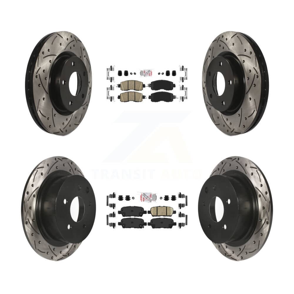 Transit Auto - KDA-100592 - Front and Rear Disc Brake Kits