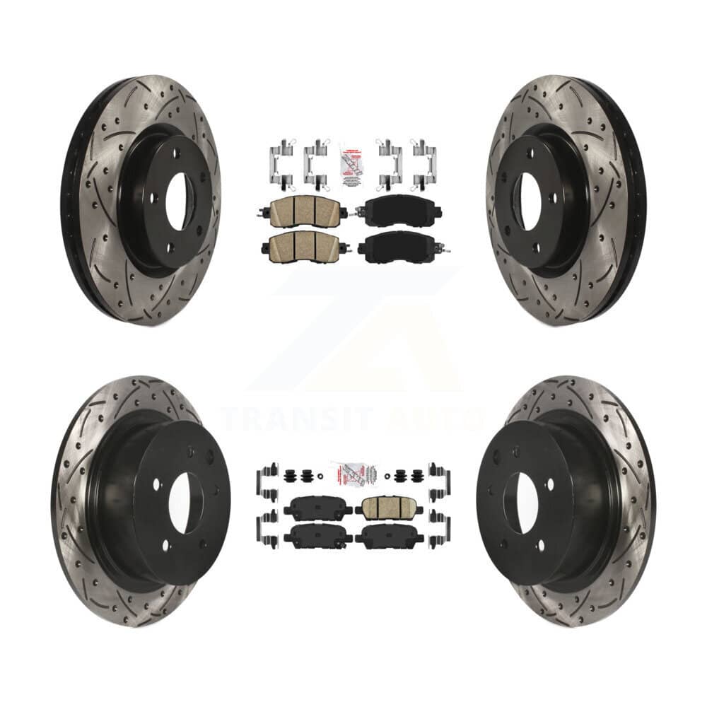 Transit Auto - KDA-100594 - Front and Rear Disc Brake Kits