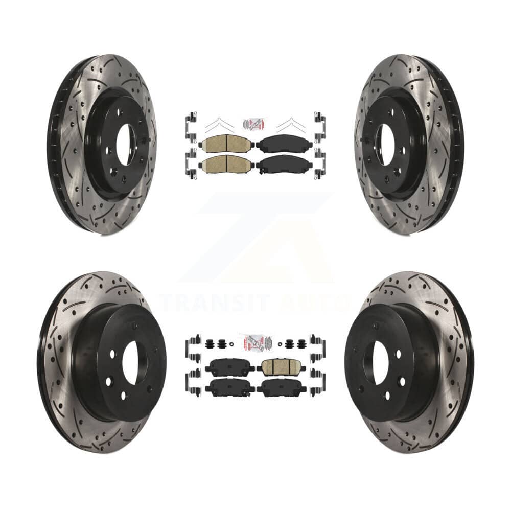 Transit Auto - KDA-100598 - Front and Rear Disc Brake Kits