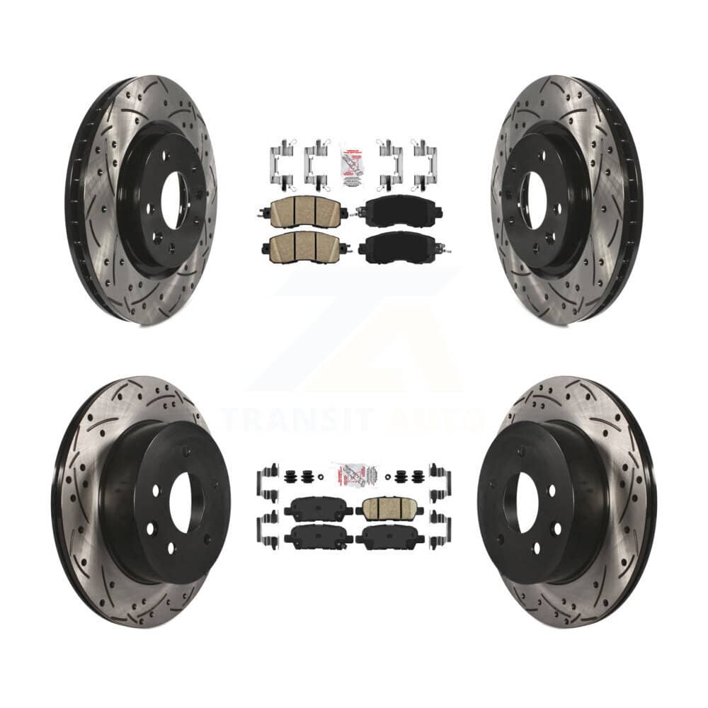 Transit Auto - KDA-100602 - Front and Rear Disc Brake Kits