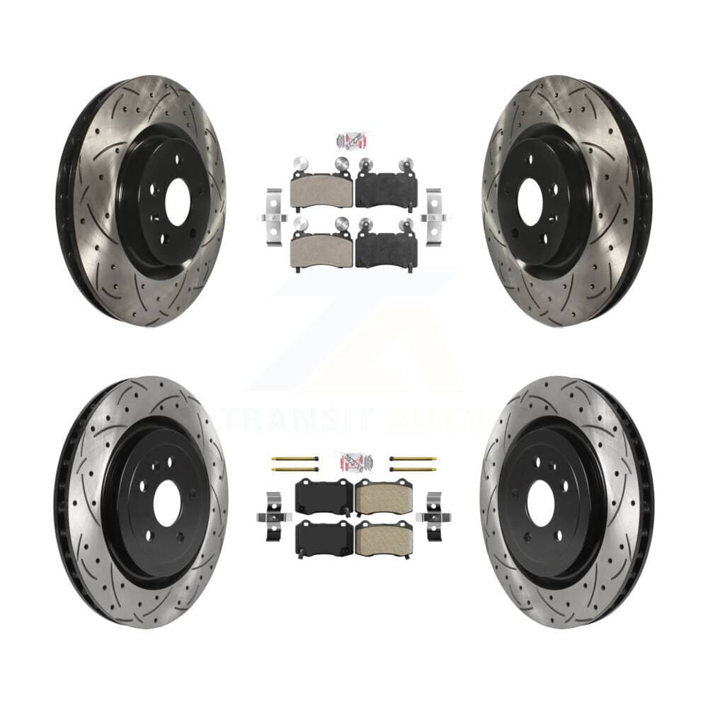 Transit Auto - KDA-100623 - Front and Rear Disc Brake Kits