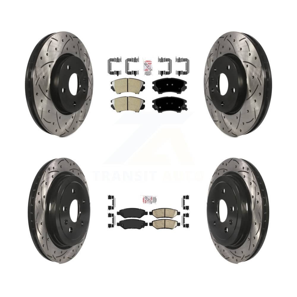 Transit Auto - KDA-100624 - Front and Rear Disc Brake Kits