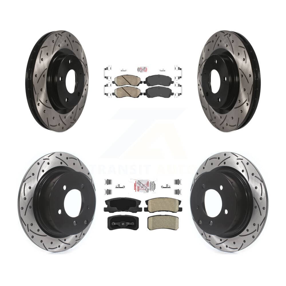 Transit Auto - KDA-100649 - Front and Rear Disc Brake Kits