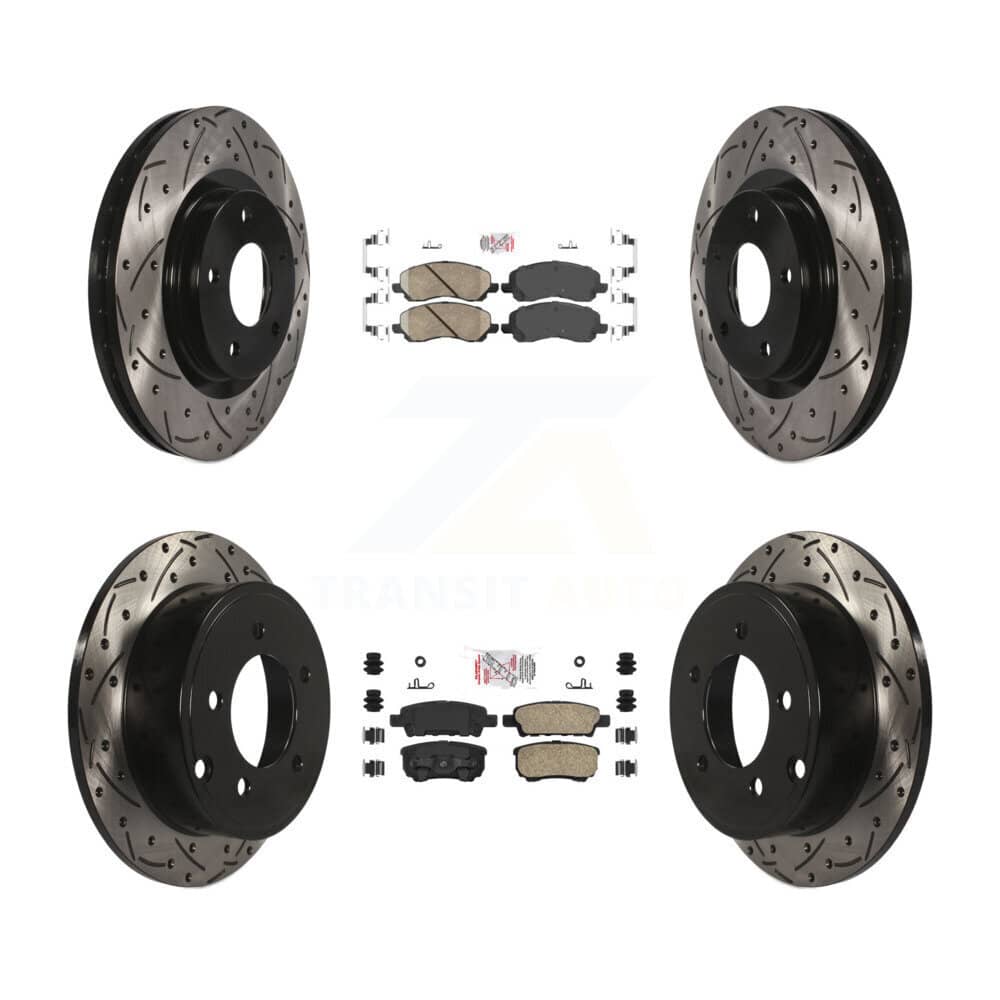 Transit Auto - KDA-100653 - Front and Rear Disc Brake Kits