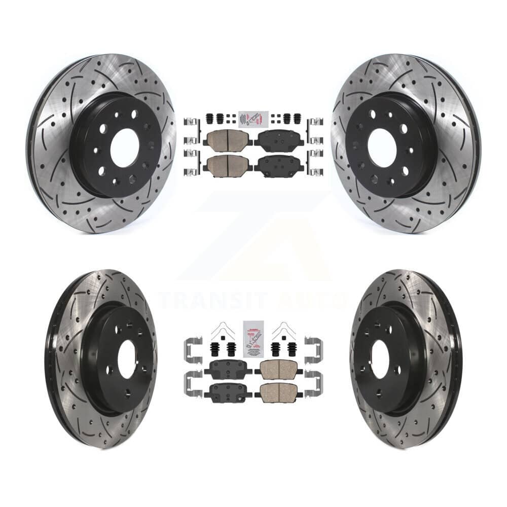 Transit Auto - KDA-100686 - Front and Rear Disc Brake Kits