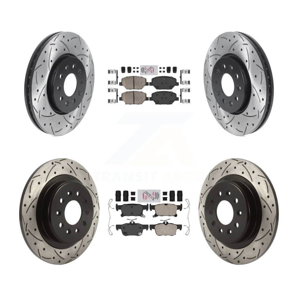 Transit Auto - KDA-100699 - Front and Rear Disc Brake Kits
