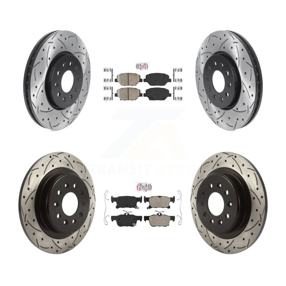 Transit Auto - KDA-100702 - Front and Rear Disc Brake Kits