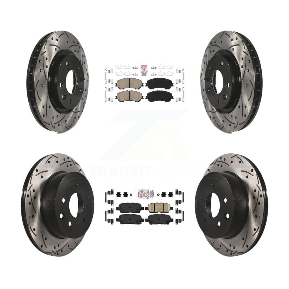 Transit Auto - KDA-100709 - Front and Rear Disc Brake Kits