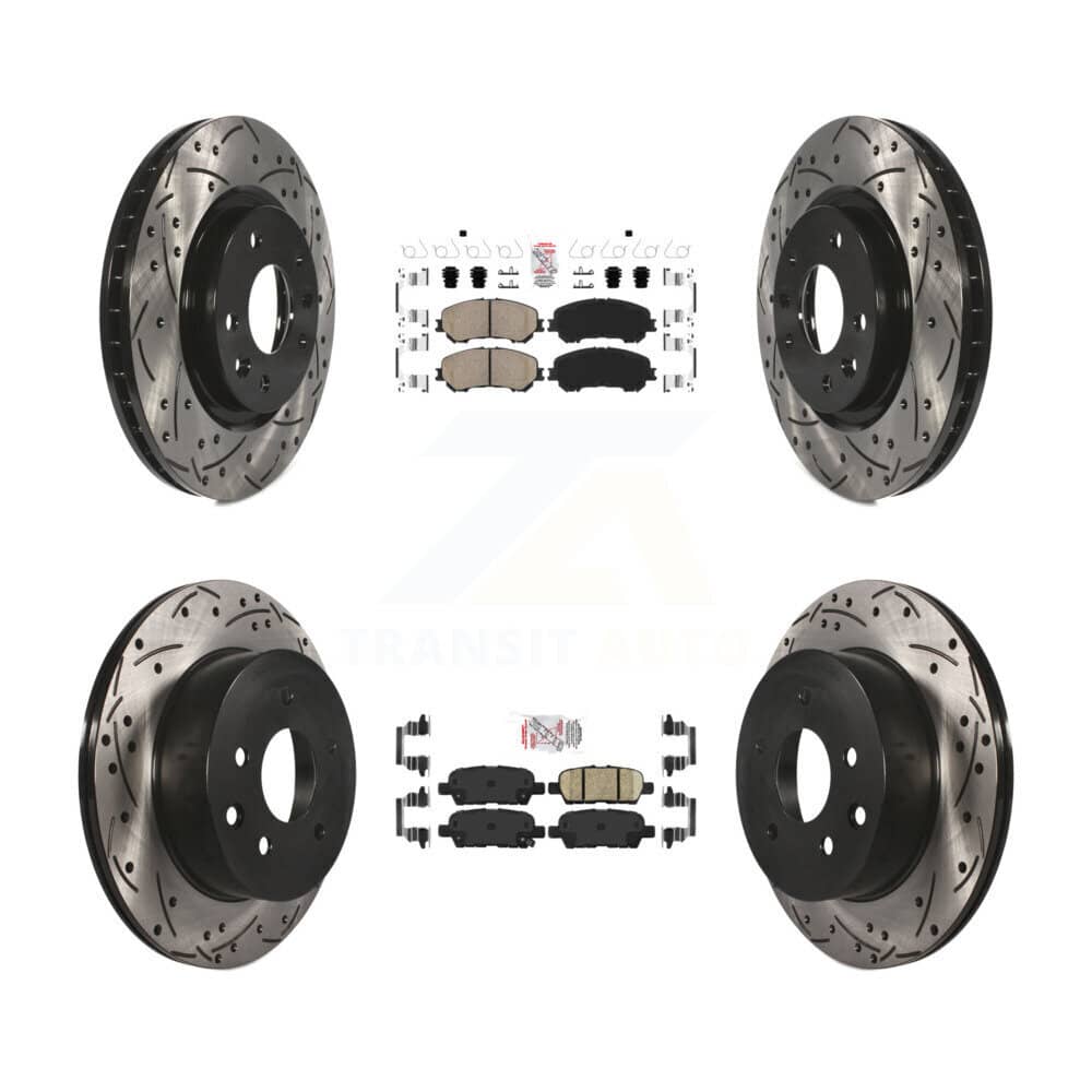 Transit Auto - KDA-100712 - Front and Rear Disc Brake Kits