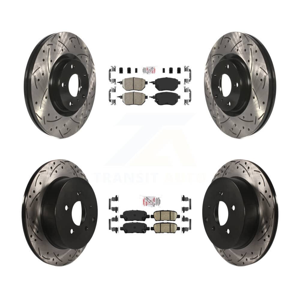 Transit Auto - KDA-100738 - Front and Rear Disc Brake Kits