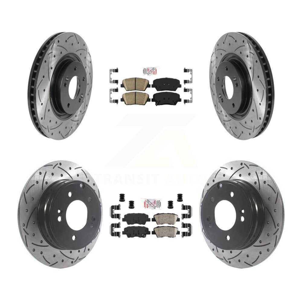 Transit Auto - KDA-100755 - Front and Rear Disc Brake Kits