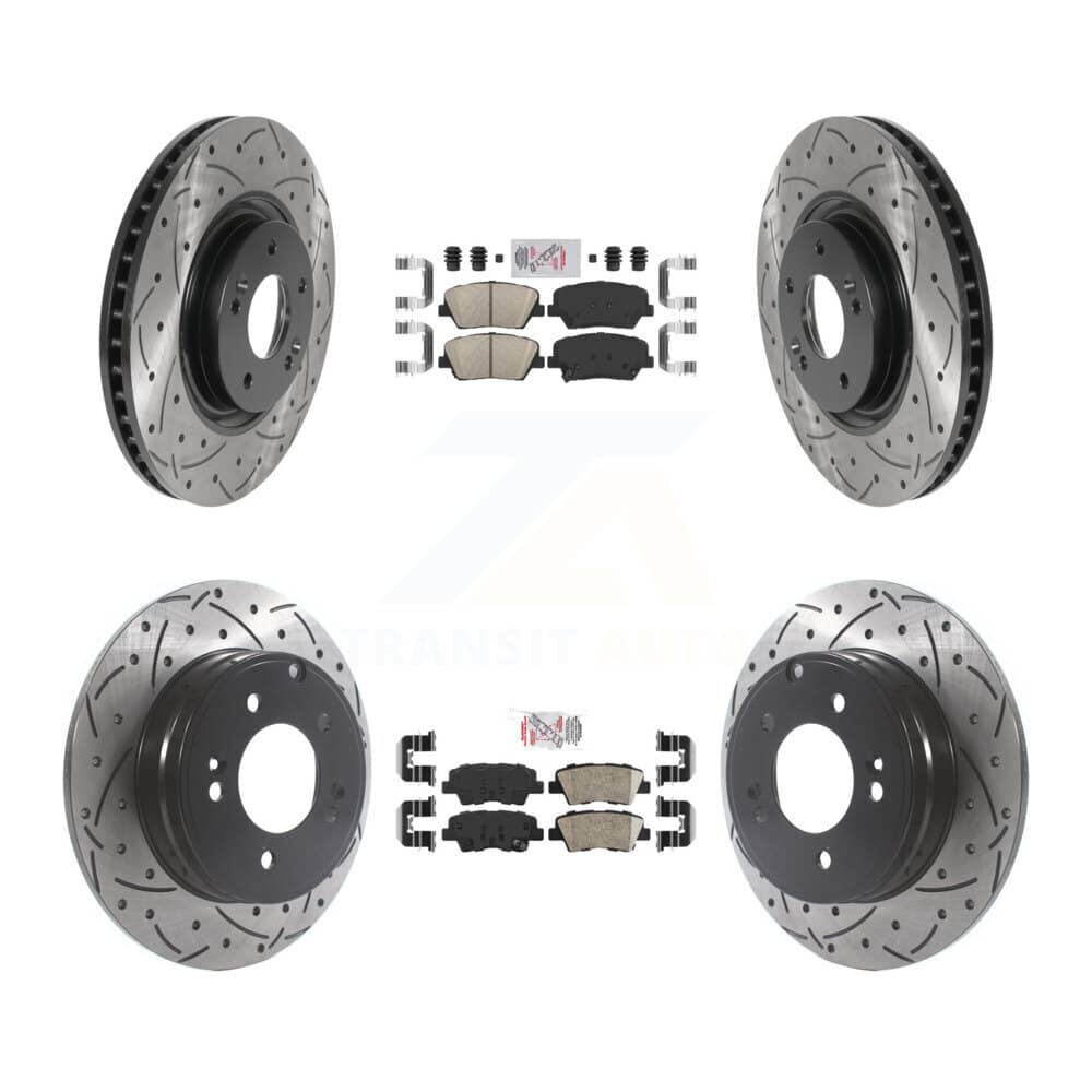 Transit Auto - KDA-100756 - Front and Rear Disc Brake Kits