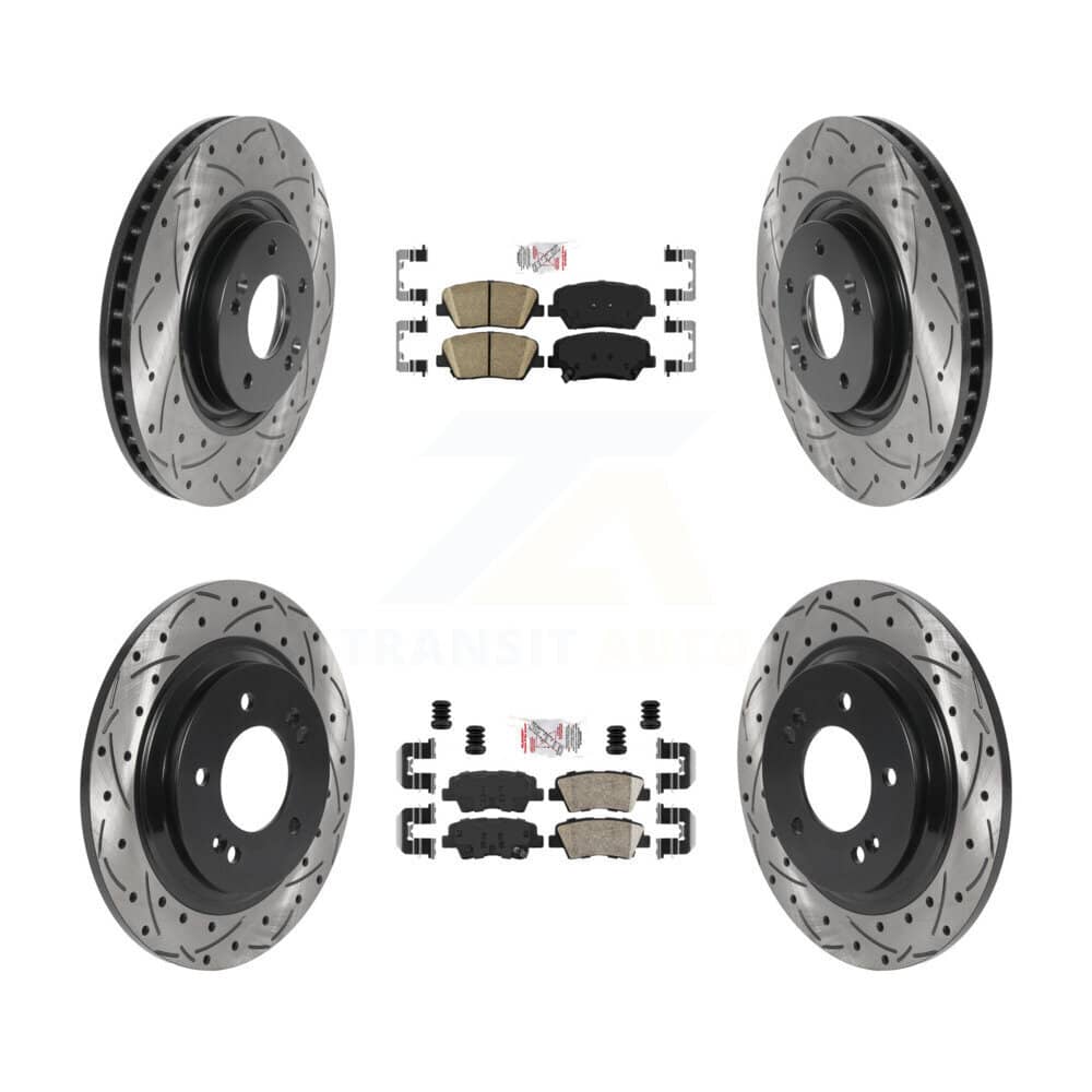 Transit Auto - KDA-100765 - Front and Rear Disc Brake Kits