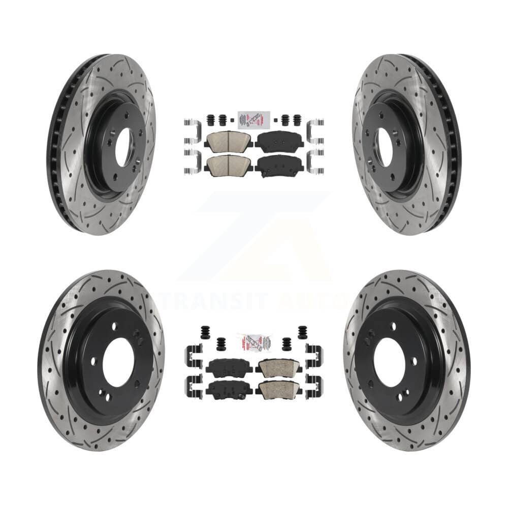 Transit Auto - KDA-100767 - Front and Rear Disc Brake Kits