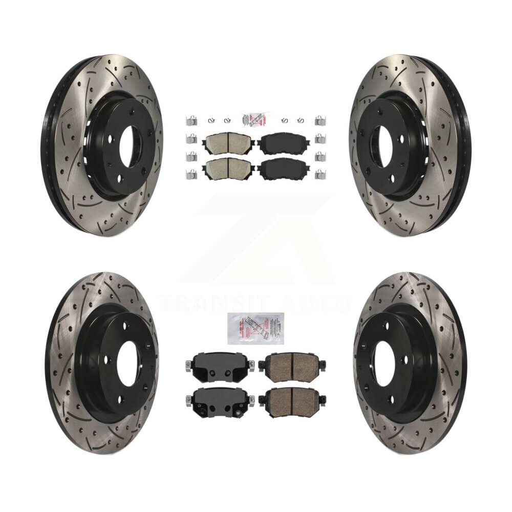 Transit Auto - KDA-100773 - Front and Rear Disc Brake Kits