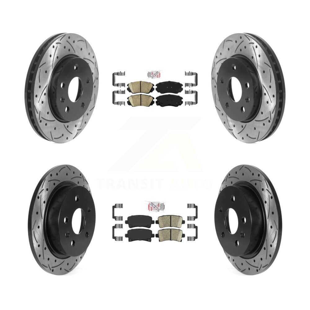 Transit Auto - KDA-100789 - Front and Rear Disc Brake Kits