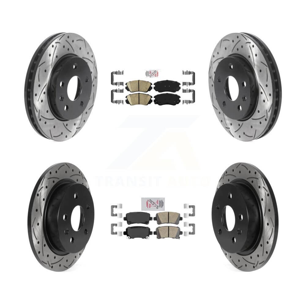 Transit Auto - KDA-100790 - Front and Rear Disc Brake Kits
