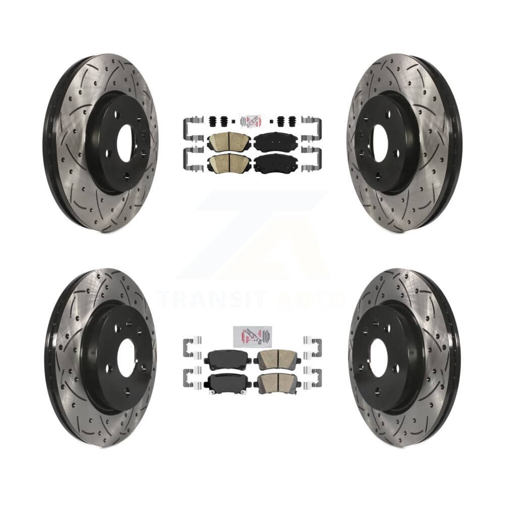 Transit Auto - KDA-100793 - Front and Rear Disc Brake Kits