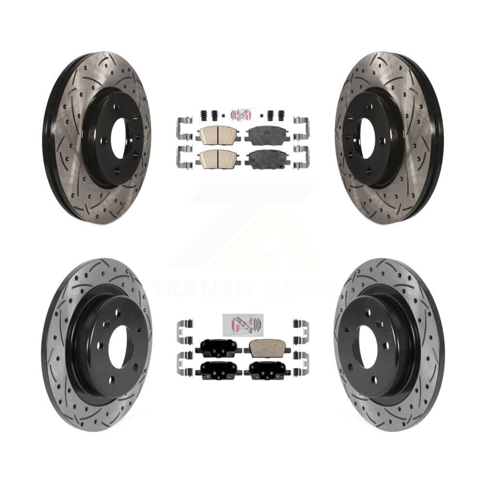 Transit Auto - KDA-100797 - Front and Rear Disc Brake Kits