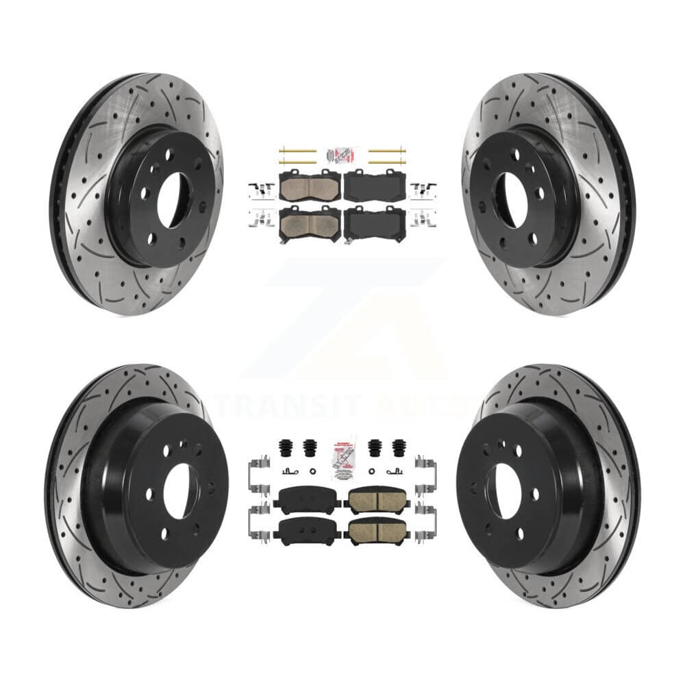 Transit Auto - KDA-100807 - Front and Rear Disc Brake Kits