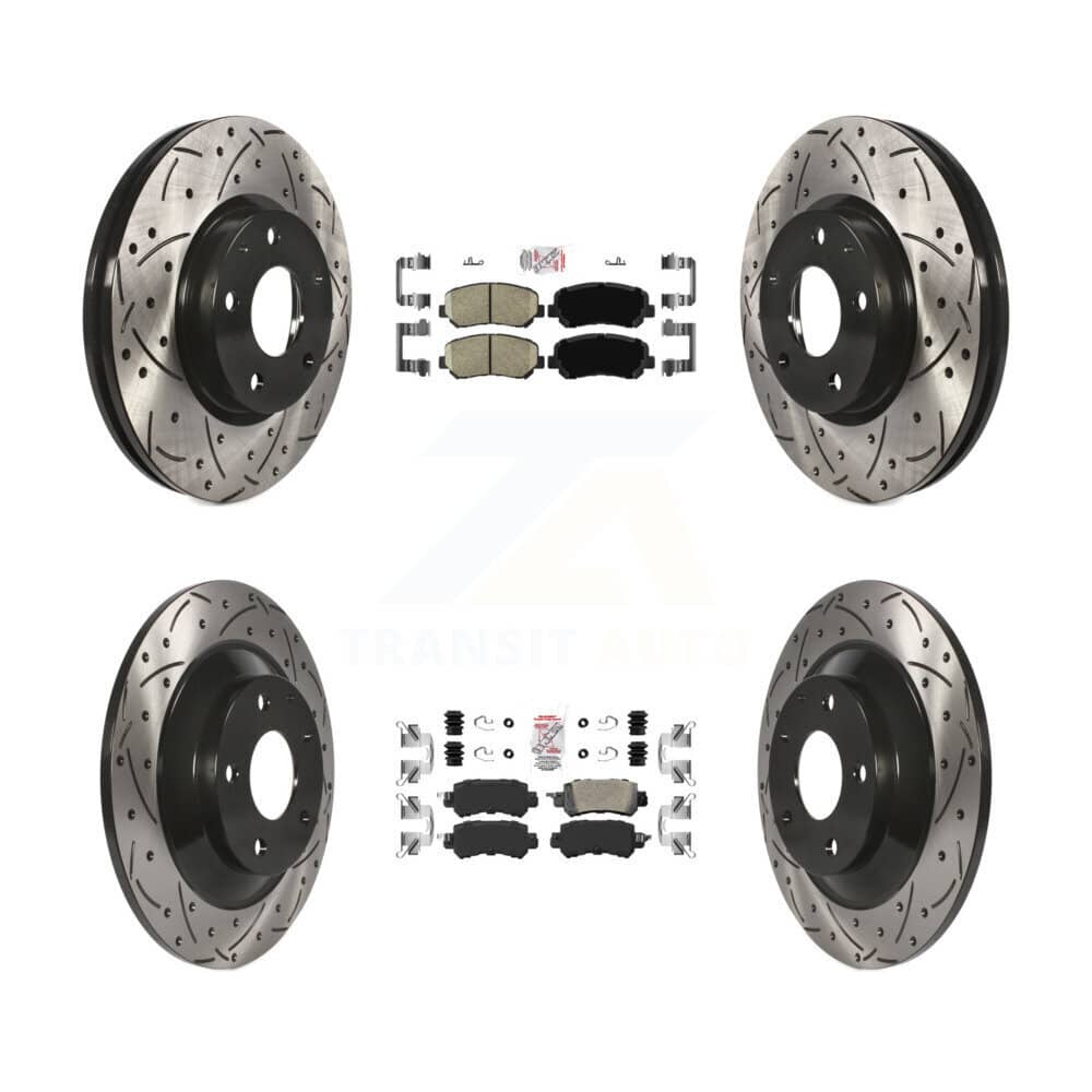 Transit Auto - KDA-100852 - Front and Rear Disc Brake Kits