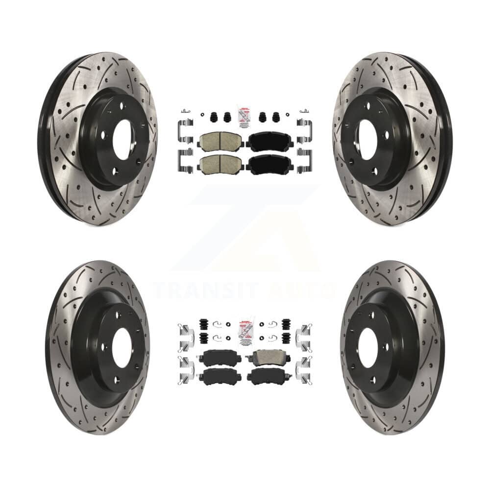 Transit Auto - KDA-100854 - Front and Rear Disc Brake Kits