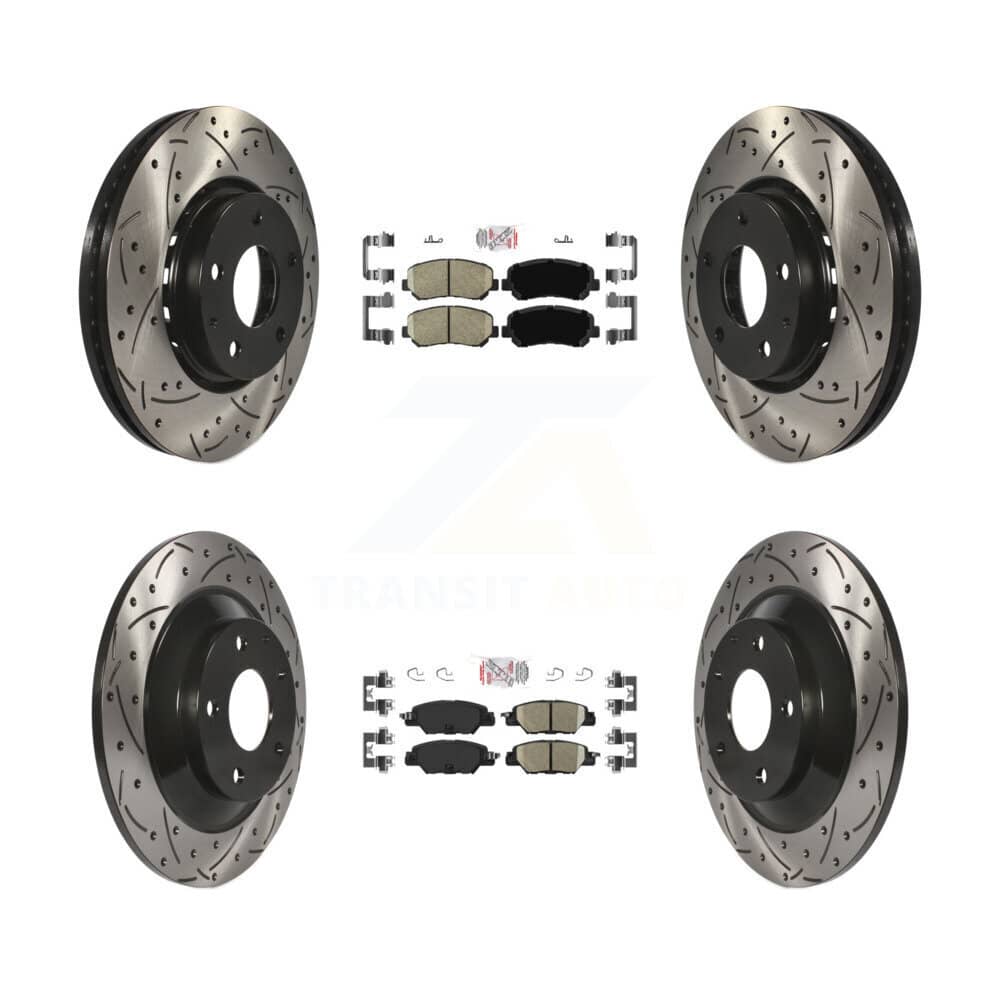 Transit Auto - KDA-100858 - Front and Rear Disc Brake Kits