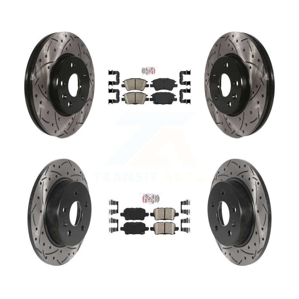 Transit Auto - KDA-100884 - Front and Rear Disc Brake Kits