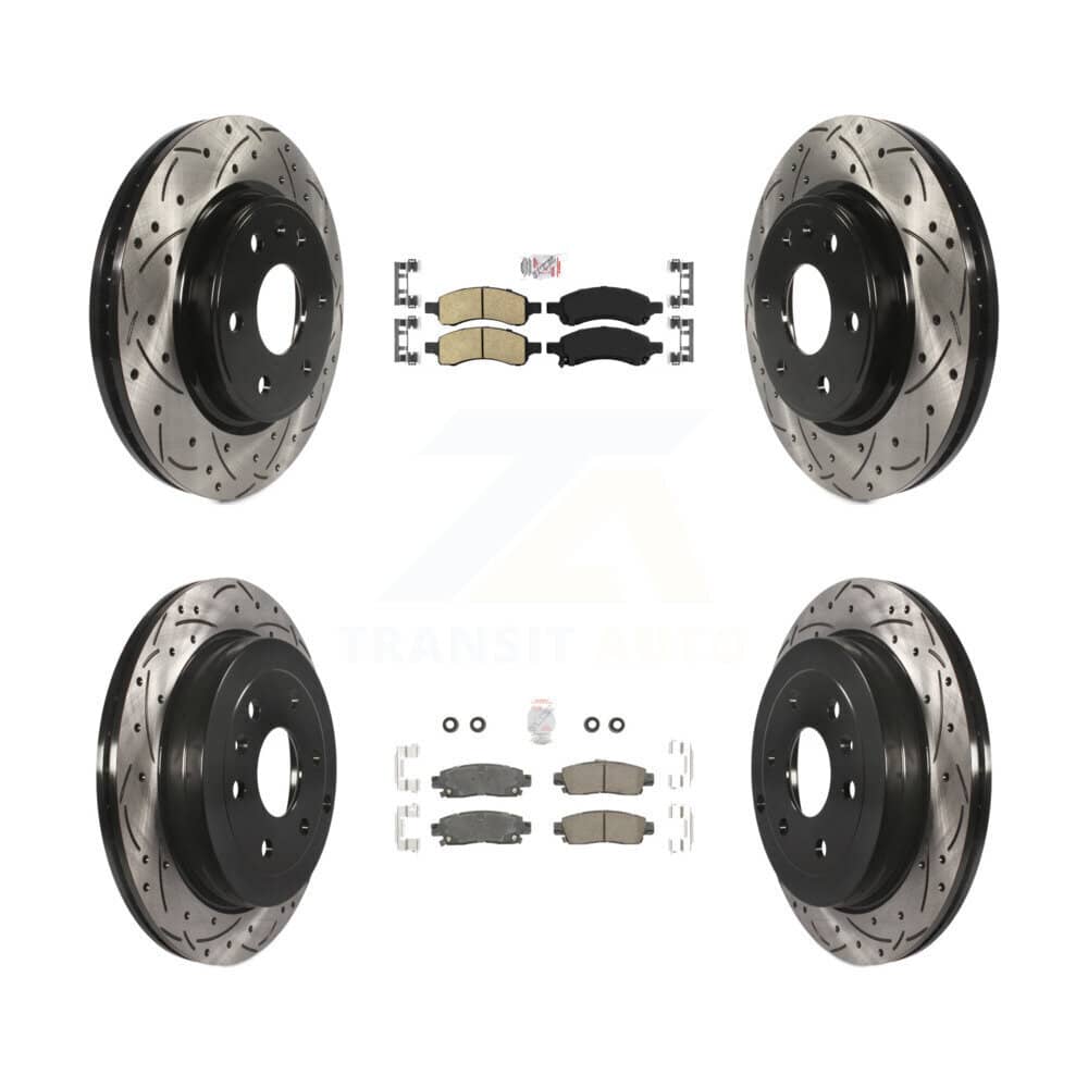 Transit Auto - KDA-100887 - Front and Rear Disc Brake Kits