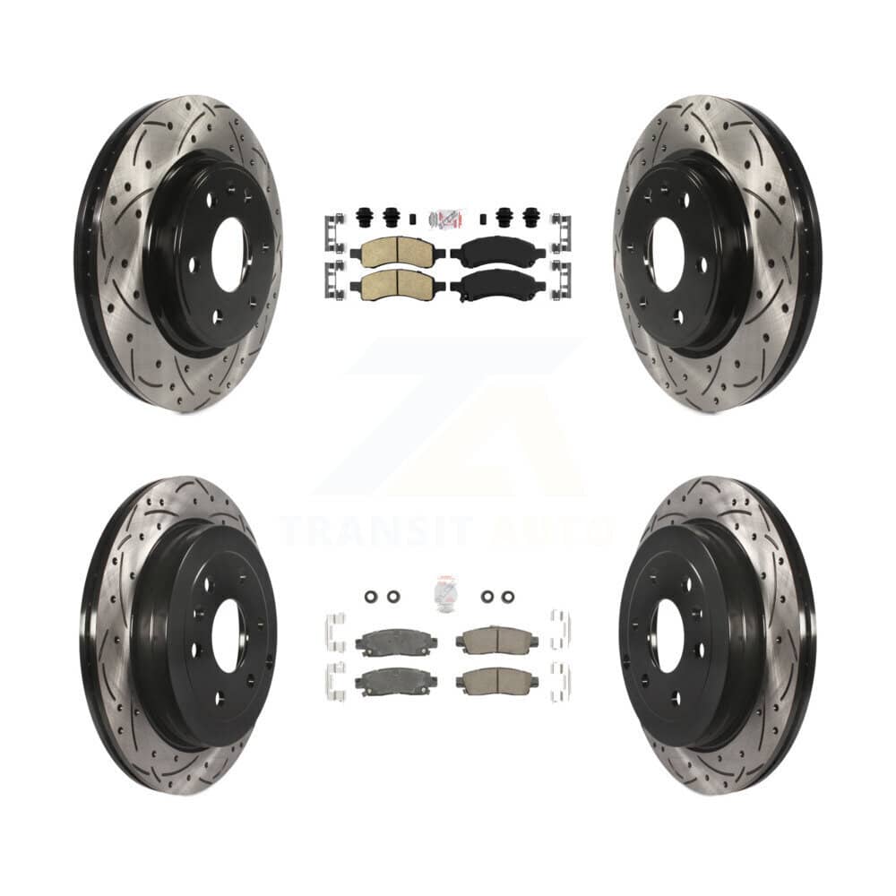 Transit Auto - KDA-100889 - Front and Rear Disc Brake Kits
