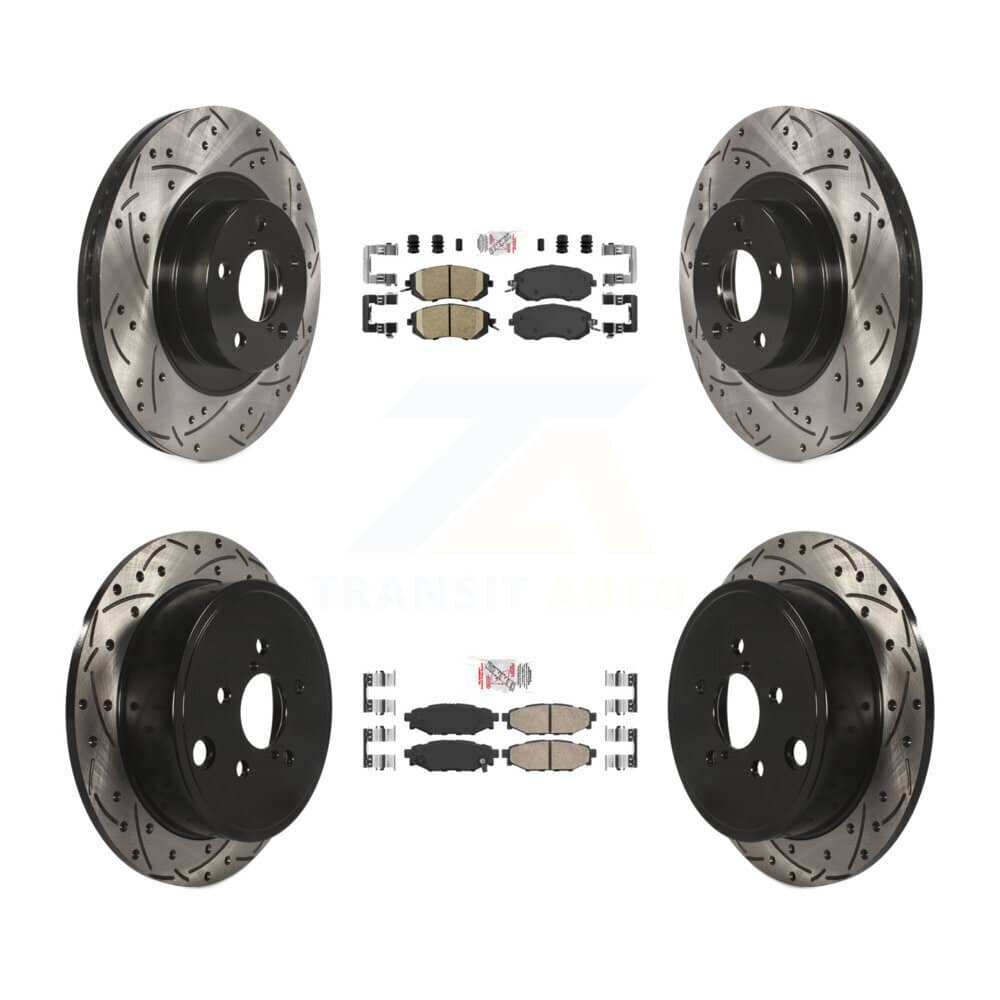 Transit Auto - KDA-100890 - Front and Rear Disc Brake Kits