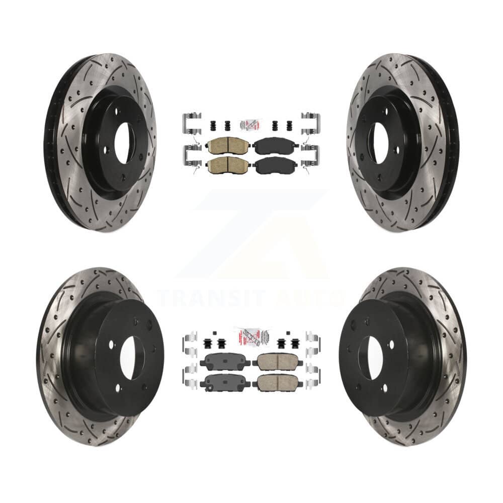 Transit Auto - KDA-100929 - Front and Rear Disc Brake Kits