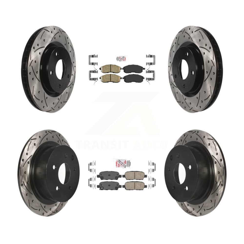 Transit Auto - KDA-100932 - Front and Rear Disc Brake Kits