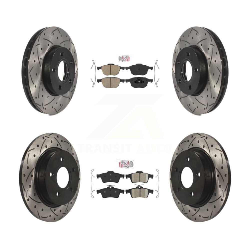 Transit Auto - KDA-100939 - Front and Rear Disc Brake Kits