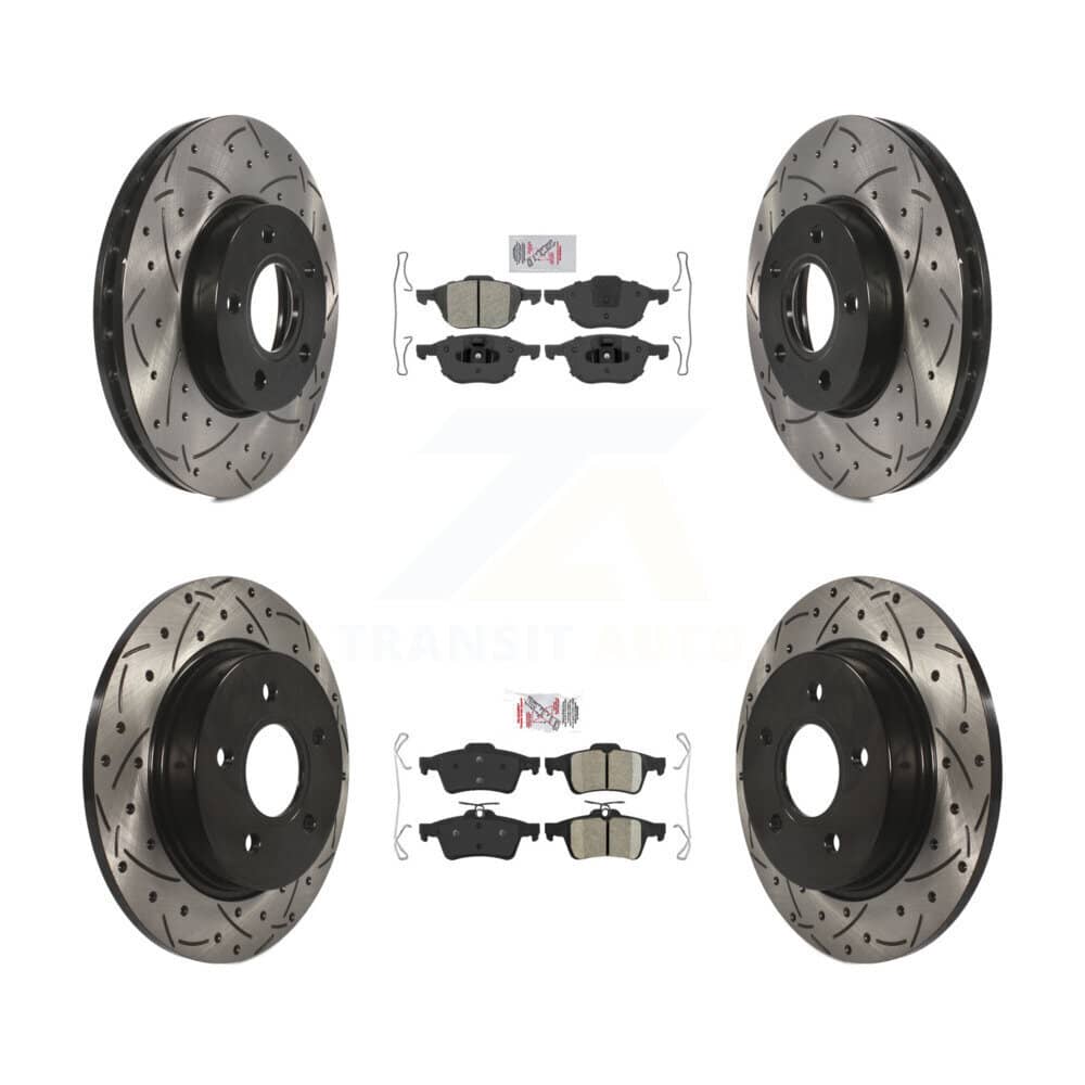 Transit Auto - KDA-100942 - Front and Rear Disc Brake Kits