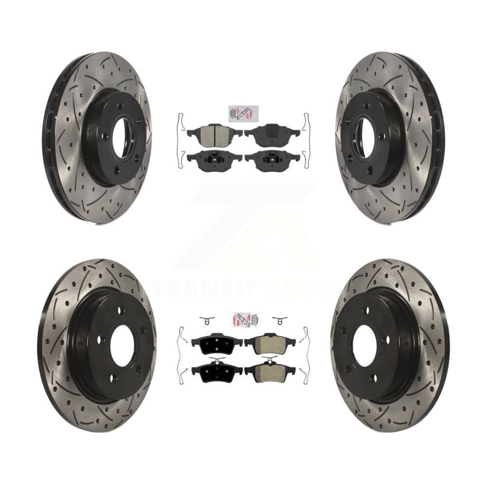 Transit Auto - KDA-100943 - Front and Rear Disc Brake Kits