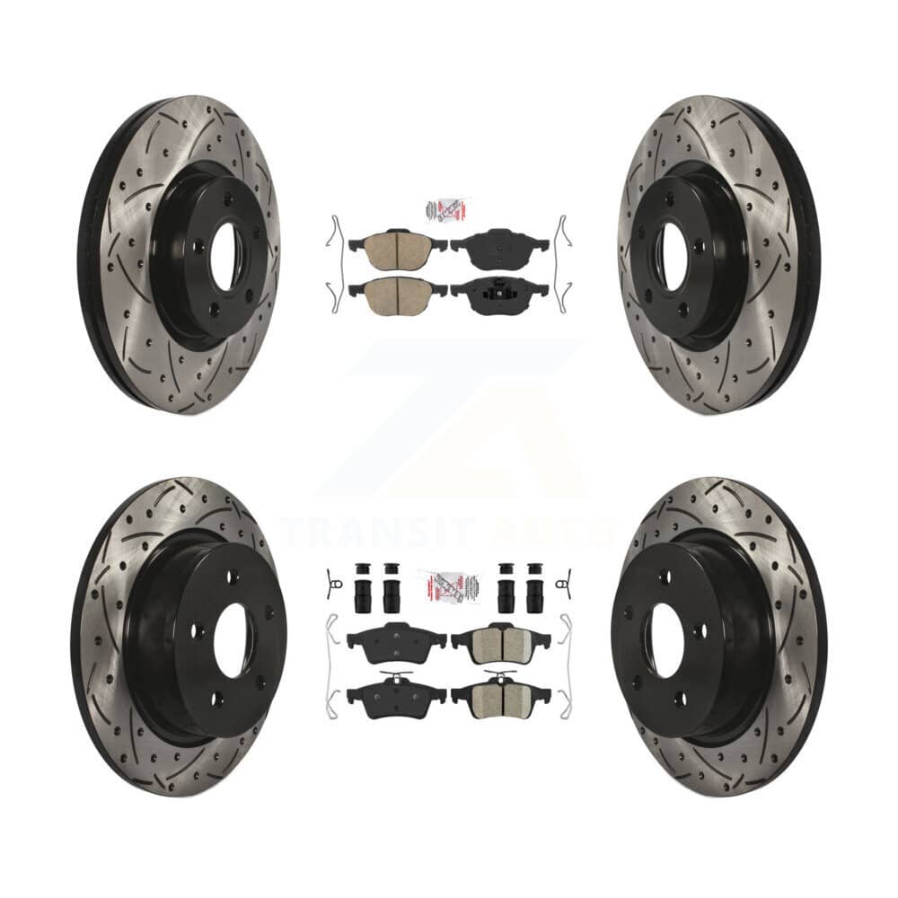 Transit Auto - KDA-100945 - Front and Rear Disc Brake Kits