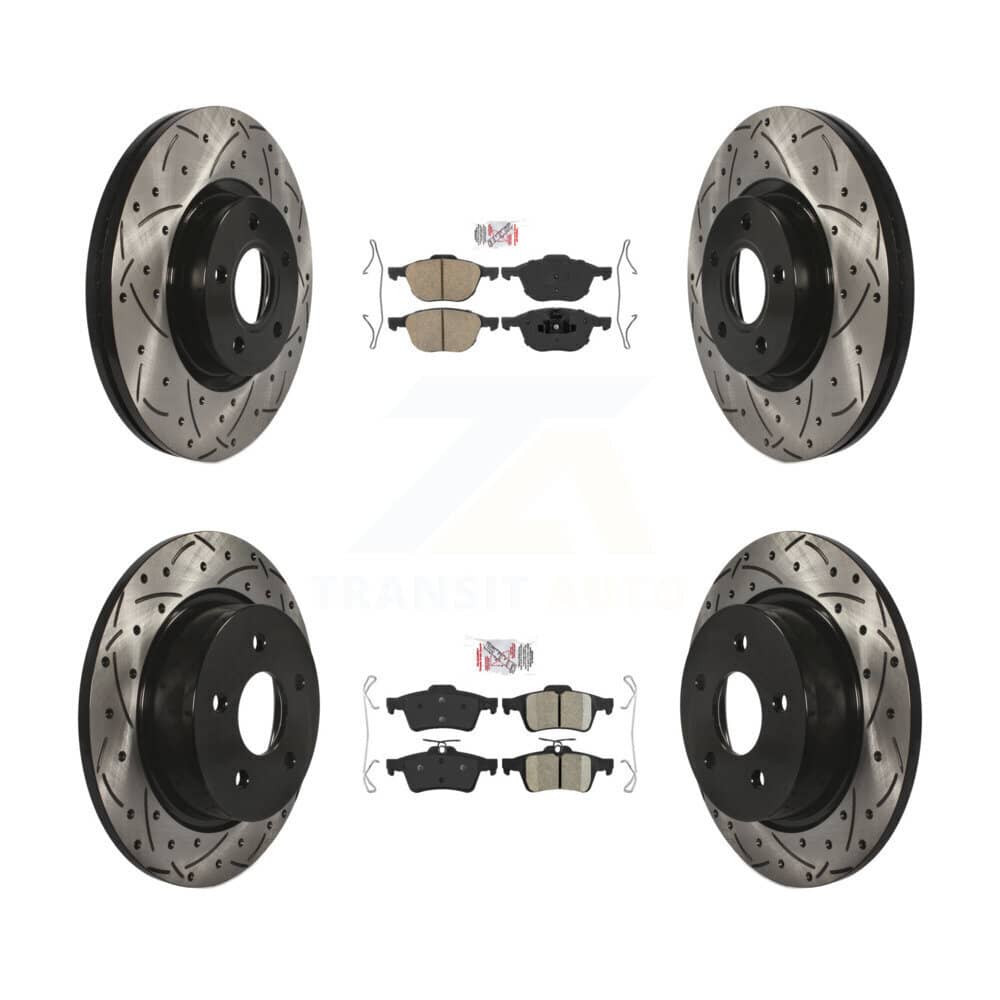 Transit Auto - KDA-100947 - Front and Rear Disc Brake Kits